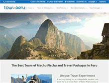 Tablet Screenshot of machupicchu-tours-peru.org